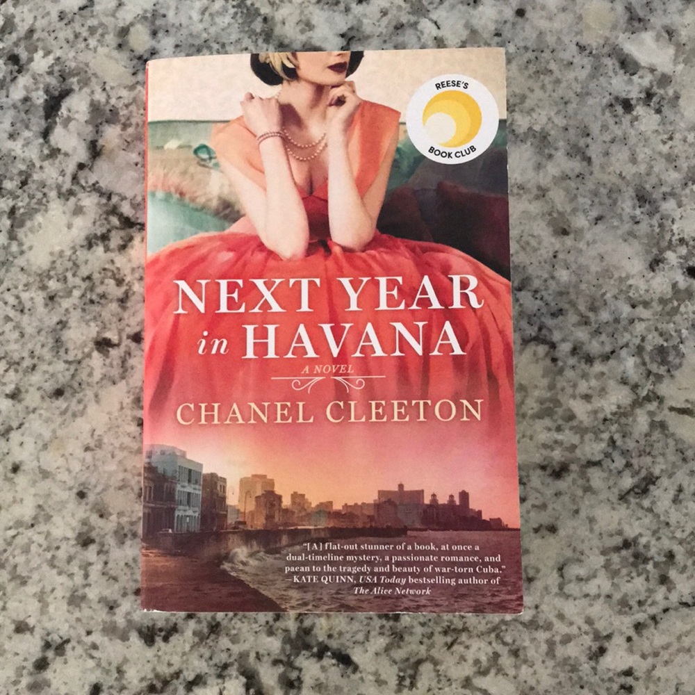 Reese Witherspoon’s bookclub “Next Year in Havana”